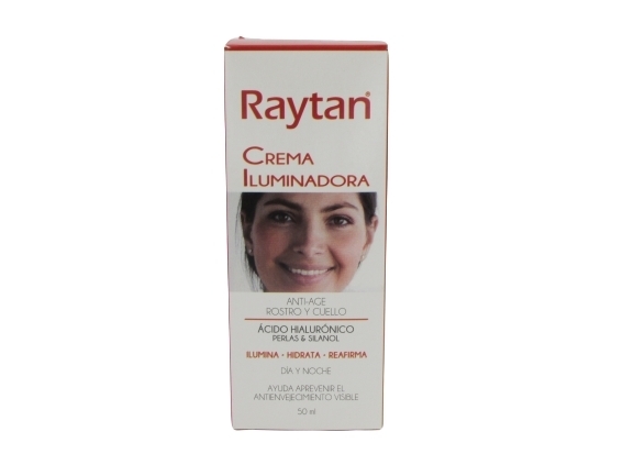 RAYTAN CREMA FACIAL ILUMINADORA  SILANOL X 50 ML