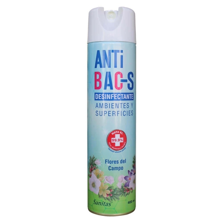 ANTIBAC-S FLORES DE CAMPO SPRAY X 400 ML 