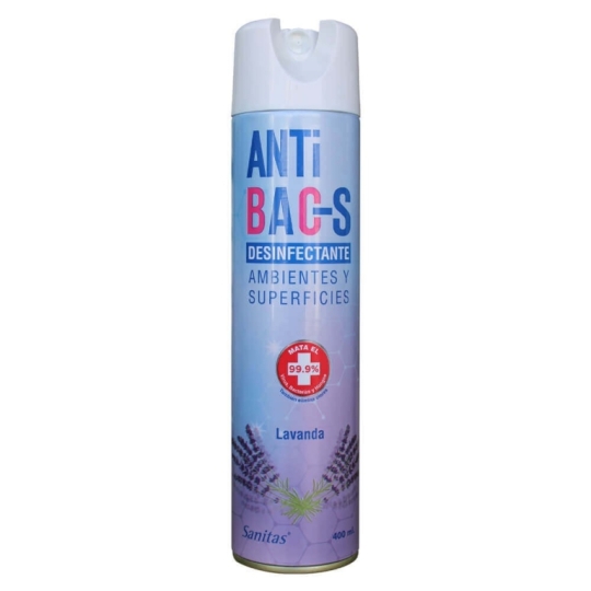 ANTIBAC-S LAVANDA SPRAY X 400 ML 