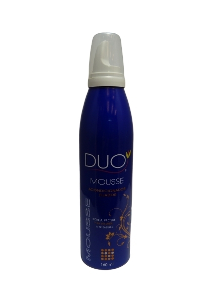 DUO FIJADOR  ESPUMA 160ML.