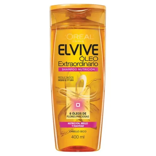 ELVIVE O.EXTRAORD SH.SECO X400ML