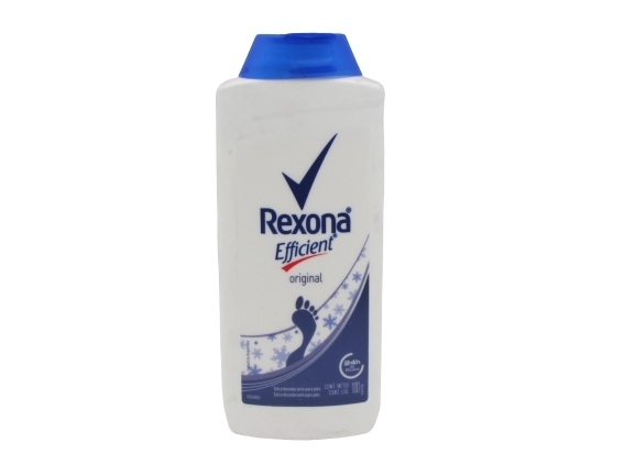 REXONA EFFICIENT TALCO PIES  X100 G