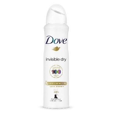 DOVE DESODORANTE SPRAY INVISIBLE DRY  X 150ML  