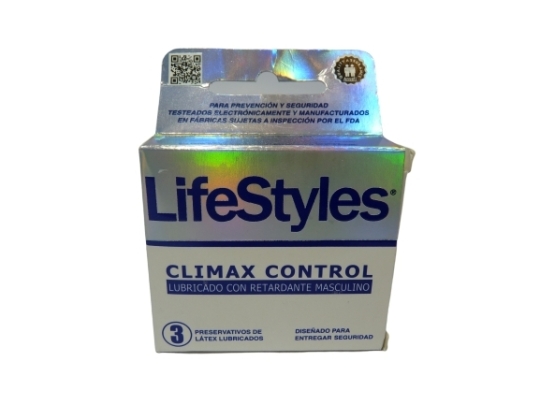 LIFESTYLES CLIMAX CONTROL X3