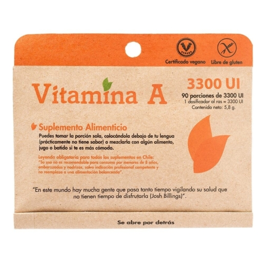 VITAMINA A 65 MG X 90 PORCIONES