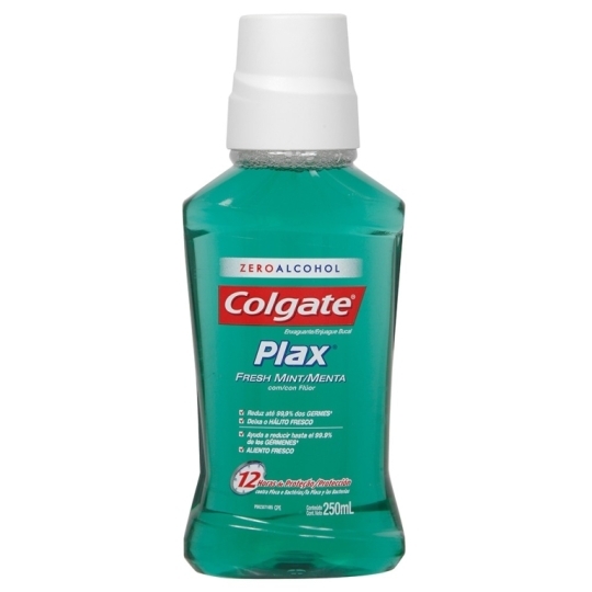 COLG PLAX ENJ BUCAL FRESH MINT 250ML