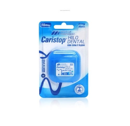 CARISTOP HILO DENTAL CON CERA X 50 M