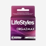 LIFESTYLES ORGAZMAX  X 3