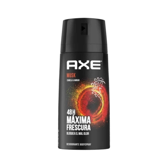 AXE MUSK CANELA & AMBAR X 150 ML