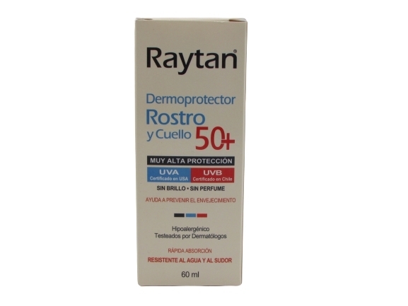 RAYTAN DERMOPROTECTOR ROSTRO Y CUELLO F/50 60ML