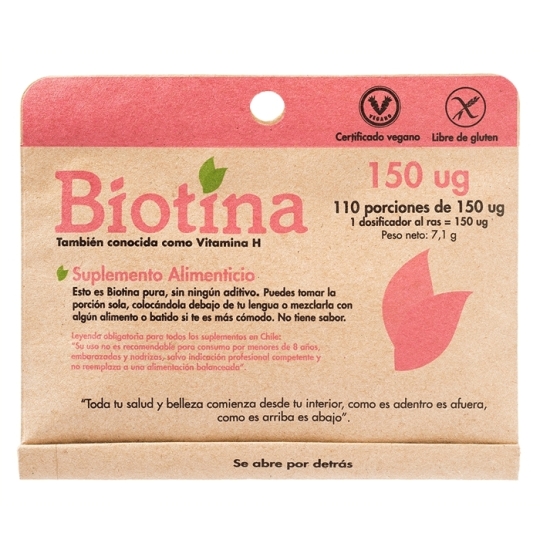 BIOTINA 150 UG X 110 PORCIONES 