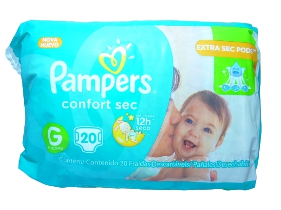 PAMPERS CONFORT SEC G X20