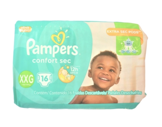 PAMPERS CONFORT SEC XXG X16