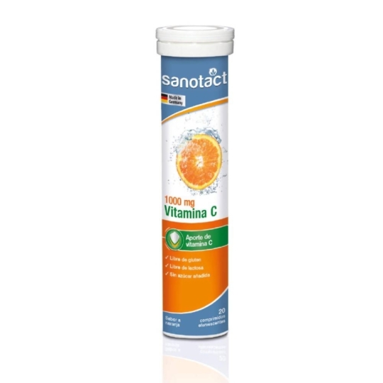 VITAMINA C  TAB EFE 1GR X 20 COMP SABOR NARANJA