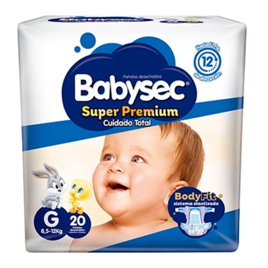 BABYSEC PAÑAL BEBE PREMIUM G X20