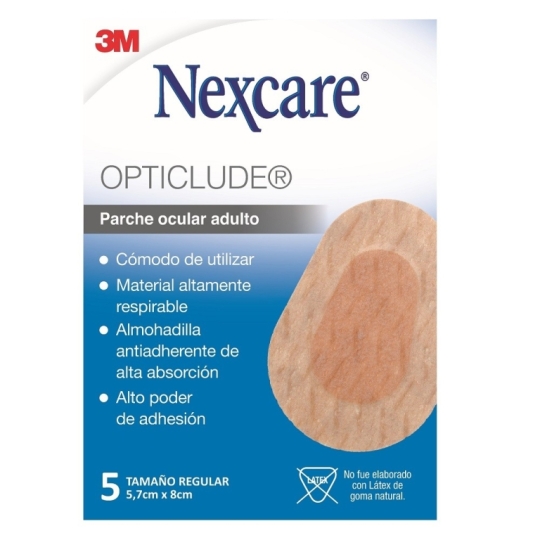 NEXCARE PARCHE OCULAR AD X 5 PARCHES