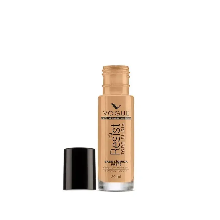 VOGUE BASE DE MAQUILLAJE RESIST FPS 15 MIEL