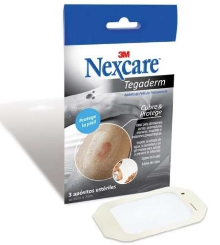 NEXCARE TEGADERM 6X7cm X3