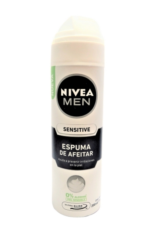 NIVEA ESPUMA DE AFEITAR SENSITIVE 200ML