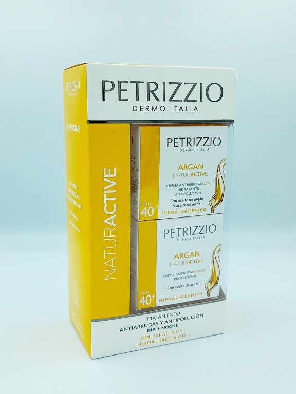 PACK PETRIZZIO TRATAMIENTO ANTIARRUGAS Y ANTIPOLUCION 40+DIA+NOCHE