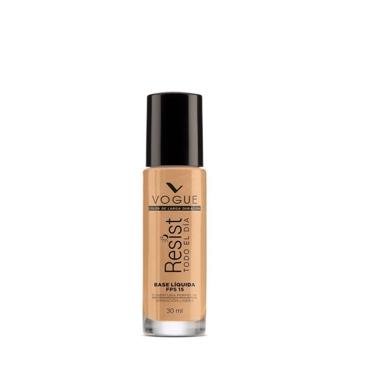 VOGUE BASE DE MAQUILLAJE RESIST FPS 15 NATURAL