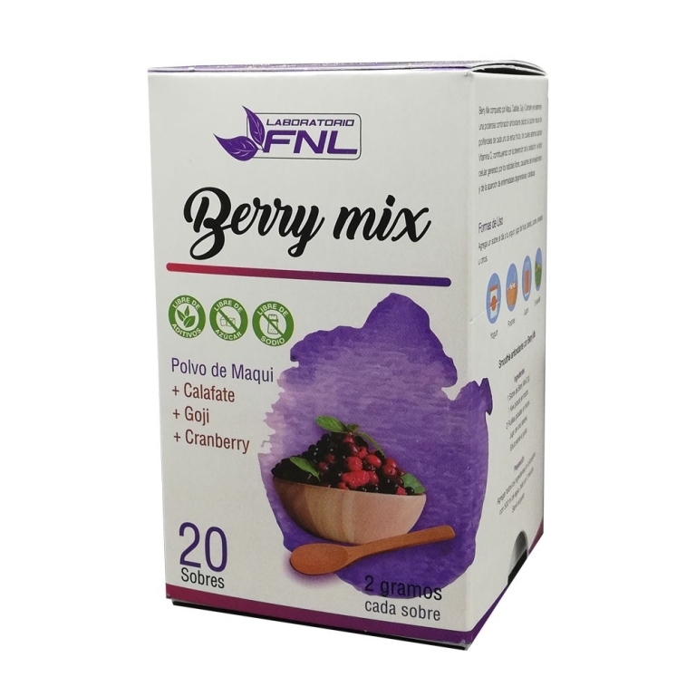 FNL Mix Berry Polvo X 20 Sobres