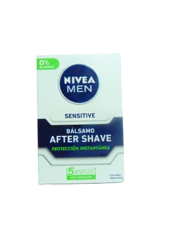 NIVEA FOR MEN AFTER SHAVE BALSAMO SENSITIVE 100ML