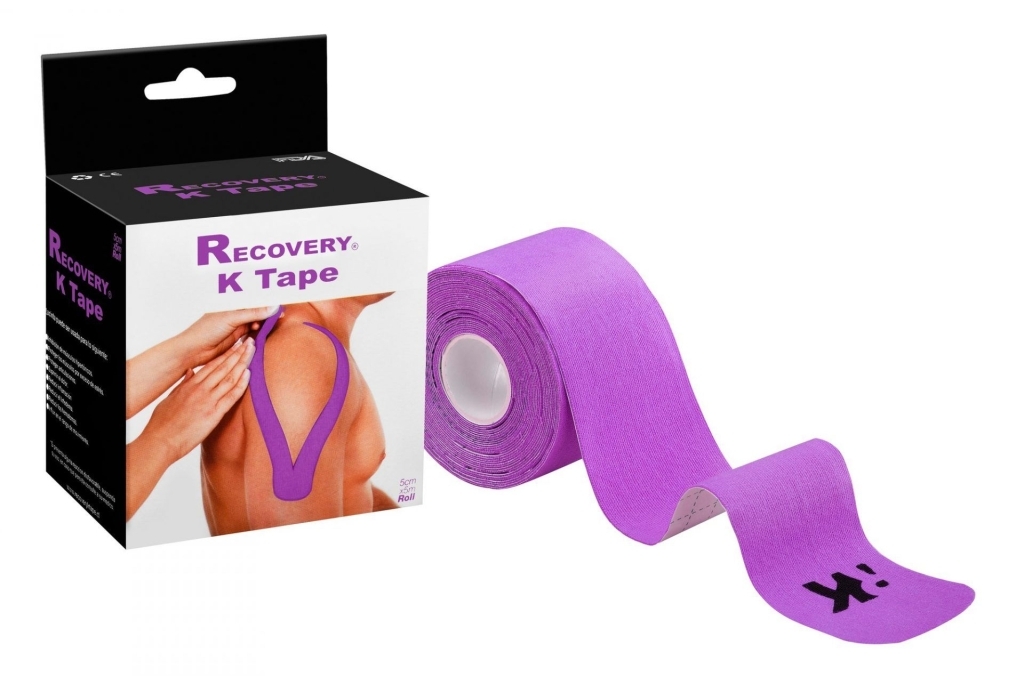 RECOVERY VENDA ELAST TAPE K ADH.5CMX5M MORADO