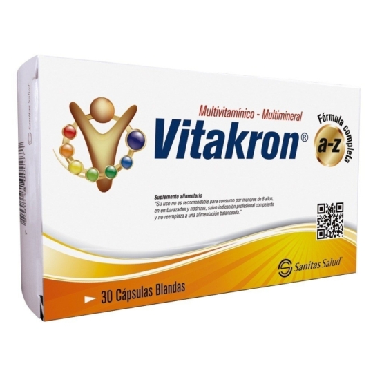 VITAKRON X 30 CAP. BLANDAS