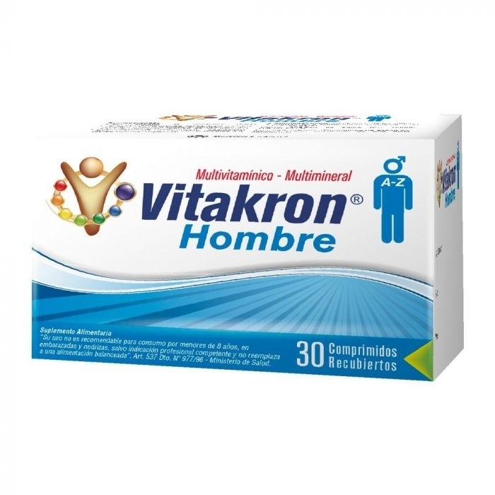 VITAKRON HOMBRE X 30 COM.REC