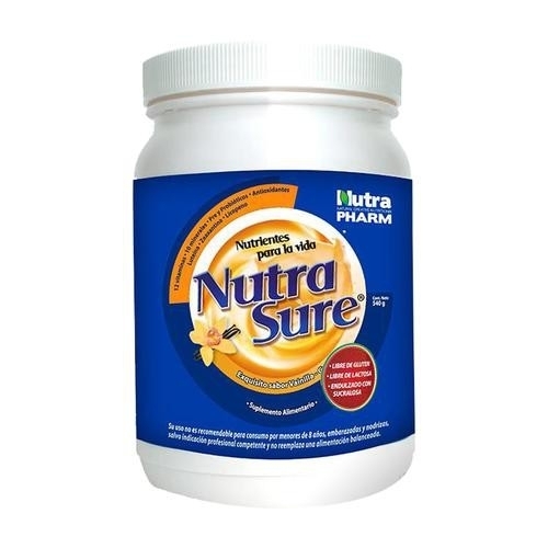 NUTRA SURE  VAINILLA 540 G