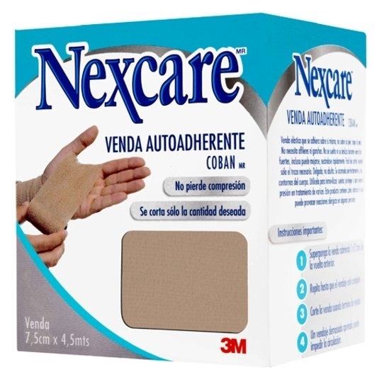 NEXCARE 3M COBAN 7,5CMX4,5MTS.BRONCE