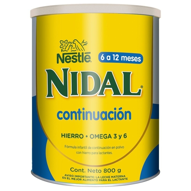 NIDAL INICIO 6 A 12 MESES X 800G