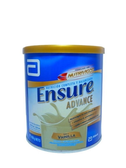 ENSURE ADVANCE VAINILLA PVO 400G