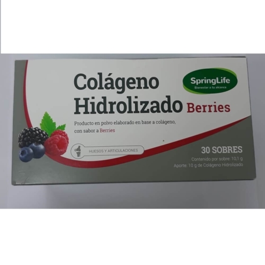 COLAGENO HIDROLIZADO BERRIES X 30 SOBRES