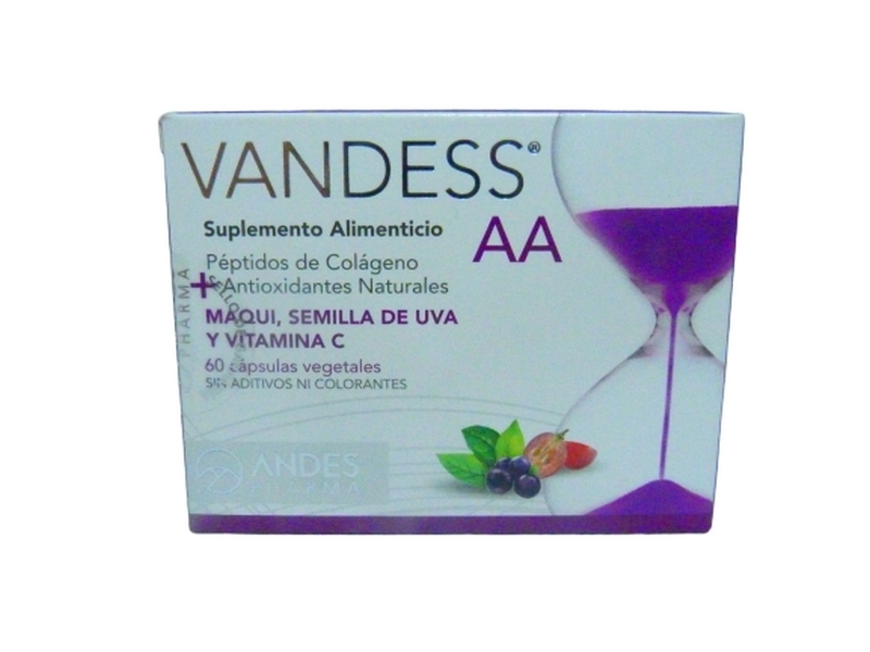 VANDESS ANTIOX + ANTIAGE X 60CAP