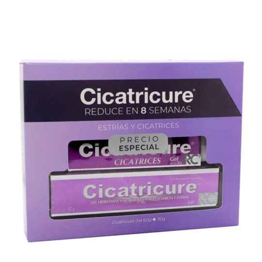 KIT CICATRICURE CREMA ANTI-ESTRIAS