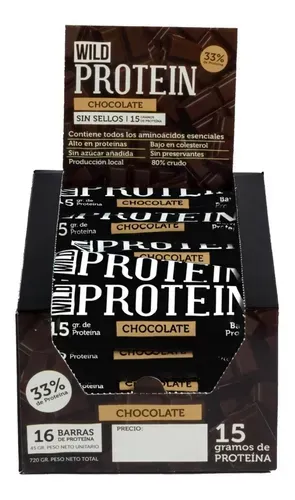 PROTEIN CHOCOLATE  X 16 UN 