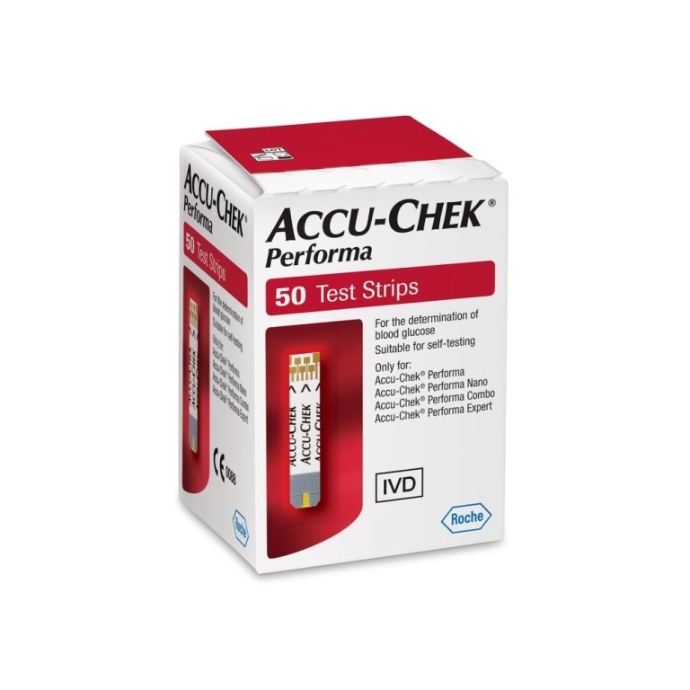 ACCU-CHEK PERFORMA TIRAS REACTIVAS X 50 UNID