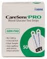 CARESENS PRO TIRAS REACTIVAS X 50 UNID