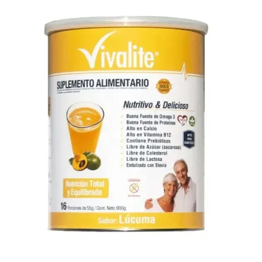 VIVALITE SUPLEM GOLD LUCUMA  X 900 GR 