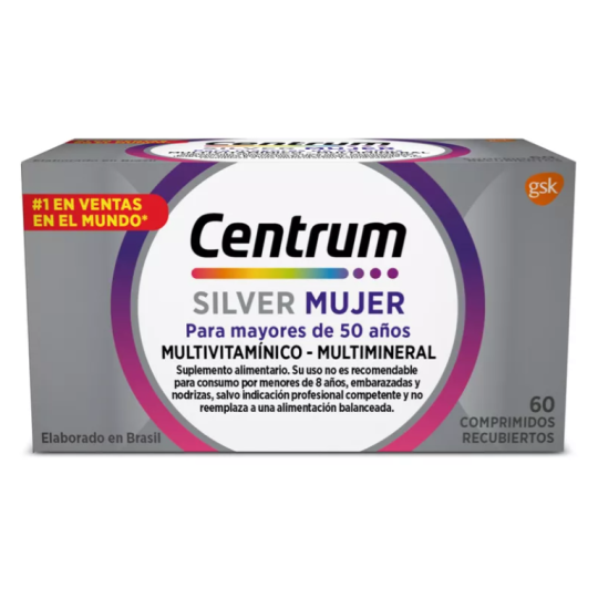 CENTRUM SILVER MUJER X60COM.REC.