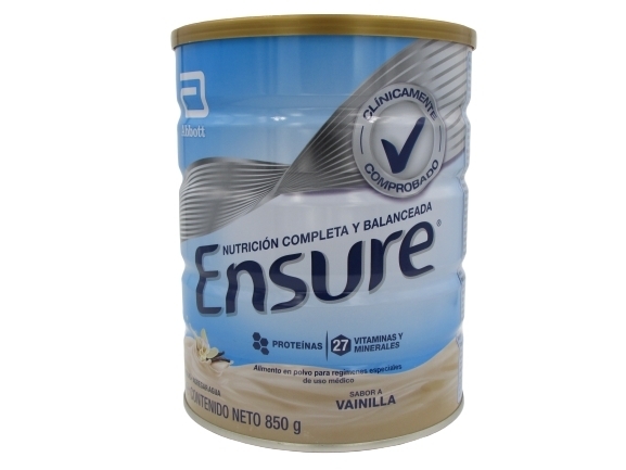 ENSURE VAINILLA PVO X 850G