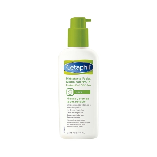 CETAPHIL HIDRATANTE FACIAL DIARIO CON FPS 15 X 118 ML