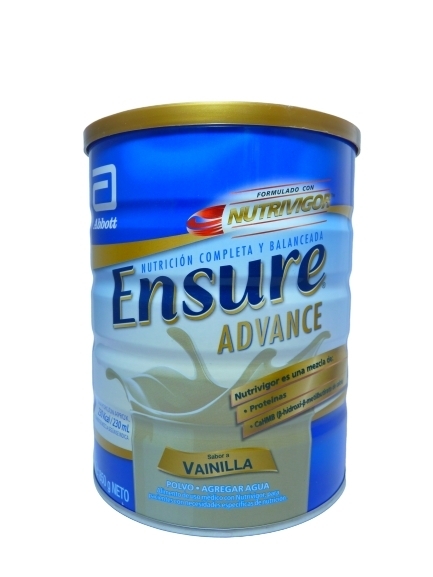 ENSURE ADV VAINILLA PVO X 850G