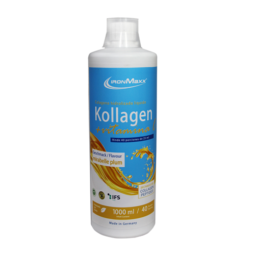 COLAGENO PLUS CON VITAMINA C X 1000 ML IRONMAXX