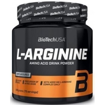 BIOTECH L-ARGININE POLVO X 300 GR 150 SERVINGS  