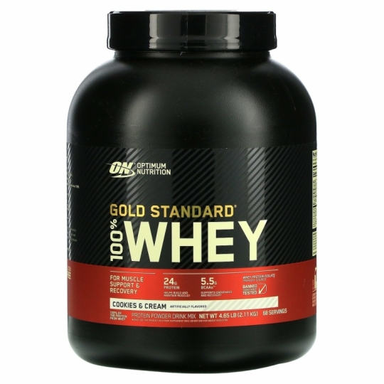 ON 100 GOLD  WHEY 5 LB. COOKIES AND CREAM