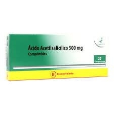 ACIDO ACETILSALICILICO 500MGX100 COMP