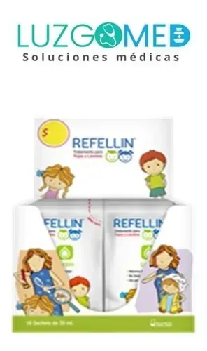 REFELLIN TRATAM. PARA PIOJOS Y LIENDRES 1 SOBRE X 30 ML 